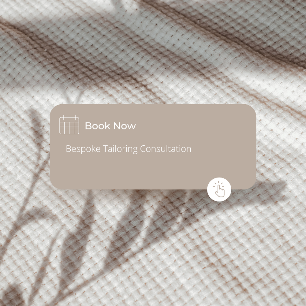Bespoke Tailoring Consultation | Bespoke Fashion Designer