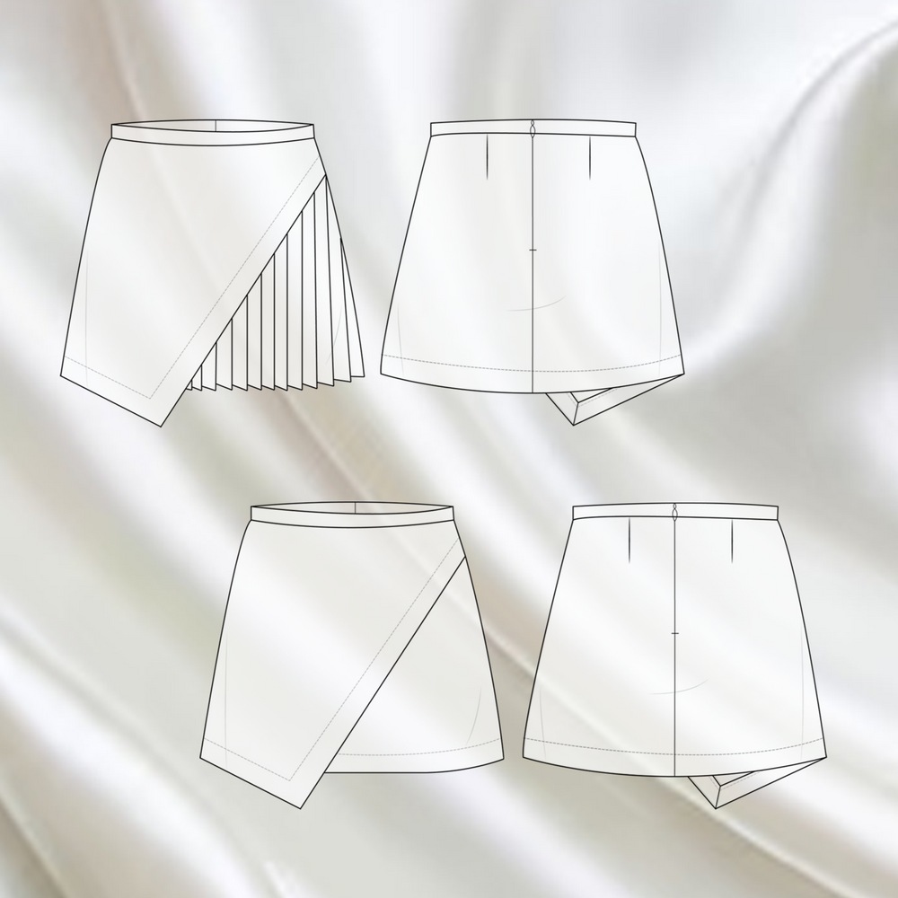 PDF Sewing Skirt Pattern